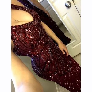 Red Sparkly Prom/Formal Dress